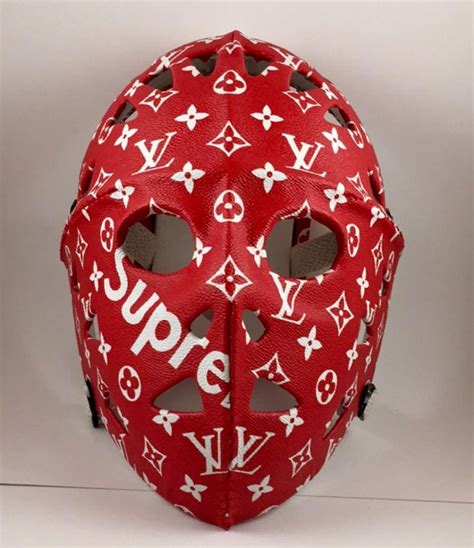 supreme louis vuitton mask blue|Louis Vuitton supreme shoes.